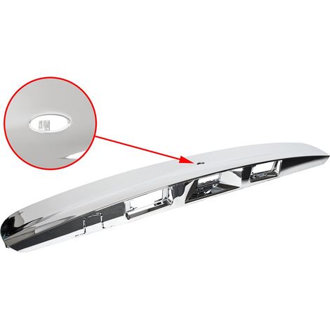 Nissan Qashqai J10 06-13 Chrom-Heckklappenleiste + Smart-Key-Öffnung