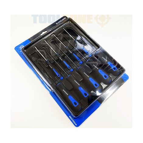 9PC Scraper Hook & Pick Tool Set O Ring Seal Removal Set Mini Hook Pick
