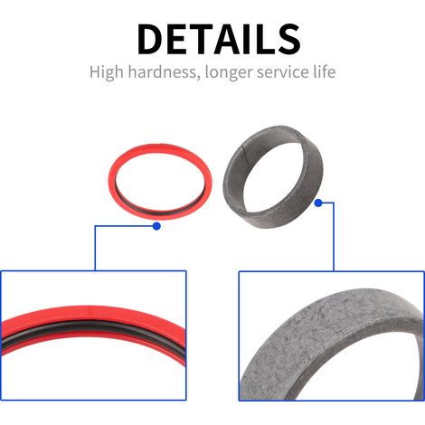 The cylinder hydraulic seal kit is compatible with some New Holland replacement parts 9600671. (1/4)