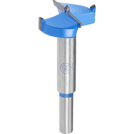 Mèche Forstner 35 Mm Carbure Tungstène Pour Perçage Bois Trous Charnière Scie Cloche (1/4)