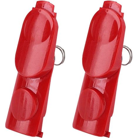 Set mit 2 Verriegelungsknöpfen und robustem Federclip für Dyson V7, V8, V10, V11, V12, V15 – Staubsauger-Ersatzteil