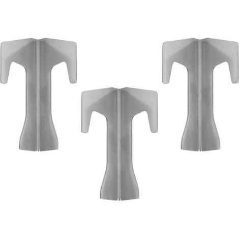 3-Piece Stainless Steel BBQ Plate Spacer for Grill Support (1/5)