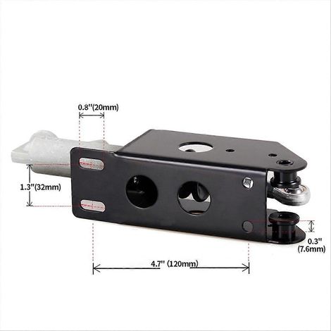 Freno de mano hidráulico universal de 63 cm para drifting y carreras, vertical largo, aplicable a la mayoría de los modelos de coches C (1/5)
