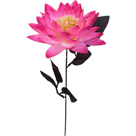 Lotus artificiel multifonctionnel de 13 cm, ensemble de trois pièces pour décoration de mariage