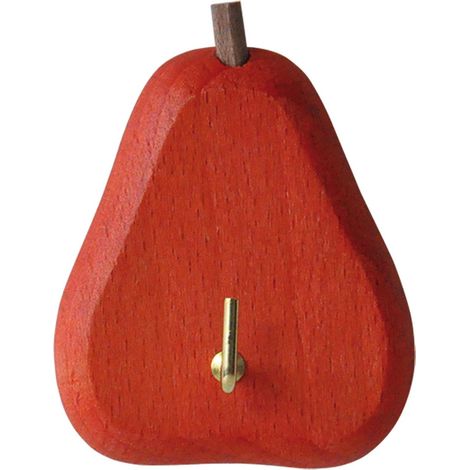 1BL APPENDITUTTO ADESIVO LEGNO 'PERA' 1 posto - pz. 1