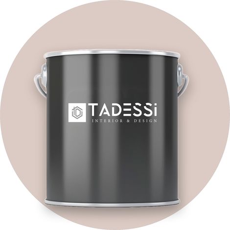 TADESSI Wall Select Wandfarbe Beige - Kupferrot - abwaschbare Innenfarbe matt - Dispersionsfarbe - Geruchsarm und Lösemittelfrei