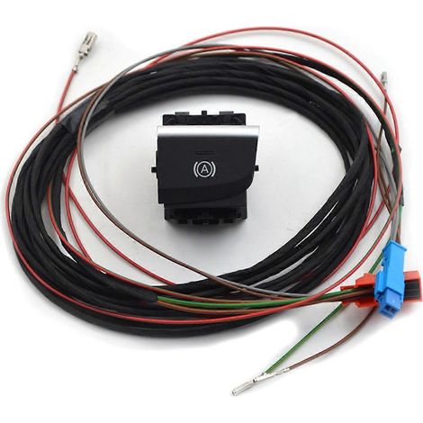 Automatische Haltetaste und Kabel für Audi A3 8V Q2 LHD (schwarz) (1/5)