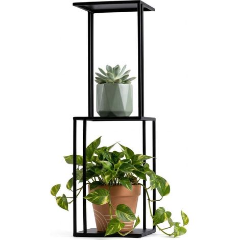 Hoher, stehender Blumenständer für 3 Töpfe, 80 cm (1/5)