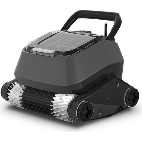Opool – Robot piscine 7320 – Nettoyage fond et parois – Compatible liner, carrelage, mosaïque – Longueur câble 18m – Brosses motorisées