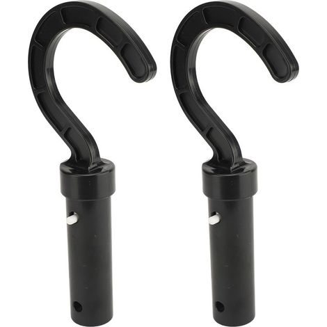 2 Crochets Nettoyeur Piscine ABS – Aspirateur Général Accessoires Perche Télescopique, Fixation Sécurisée (1/5)
