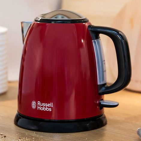 Russell Hobbs 24992-70 Bollitore Elettrico 1 L Nero Rosso 2400 W (1/5)