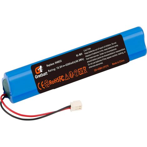 Batterie de Rechange pour Volets roulants solaires pour fenêtres et lucarnes - Batterie de Rechange 10,8V, 4000 mAh, NiMH - avec câble et fiche 946933, 946930, 946987, 846933 (1/5)