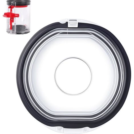 Staubbehälterdeckel für Dyson V7, V8, SV11 und SV10 Staubsauger, Ersatzdeckel für den Staubbehälter mit Dichtungsring, Ersatzteile für den Staubbehälterdeckel (1/5)
