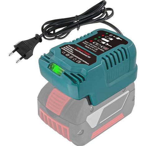 Chargeur rapide Bosch 18V GBA – Affichage LED – Protection contre surcharges – Sortie 18V 2A pour batteries BAT607 BAT614 BAT622 (1/5)
