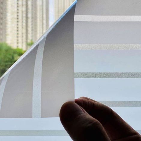Film Fenetre Anti Regard Occultant Volets 90x300CM multicolore FILM POUR VITRAGE FILM POUR VITRAGE (1/5)