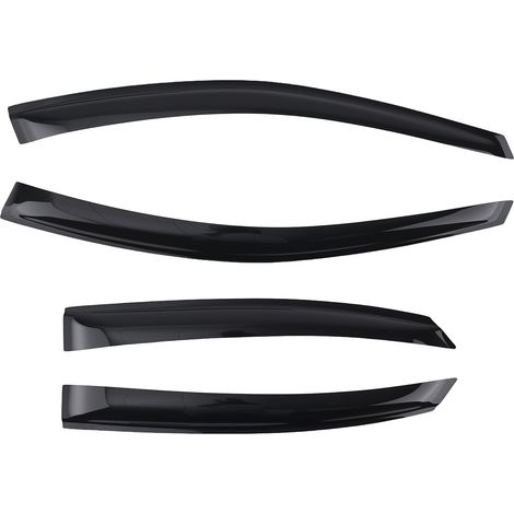 Wind Deflectors for Ford Focus MK2 2004-2011 Outside Mount Window 4pc Set (1/5)