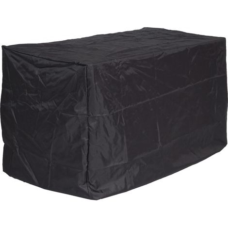 Funda protectora de lona para juego de muebles de jardín de exterior antracita 75x180x120cm 040002804