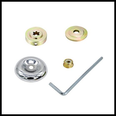 SHINING HOUSE 5 Pièces Kit Ecrou Tete Debroussailleuse Universelle Kit de Maintenance de Lame de Tondeuse à Gazon pour Machine de Jardinage Stihl pour Sylviculture Débroussailleuse Jardin Tondeuse à G