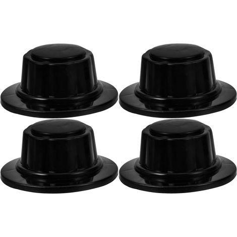 Cache-écrous Universels pour Ventilateurs, Capuchons D'écrou de Ventilateur Réutilisables, Plastique Noir, 4 Pcs, pour 12/14/16 Pouces, été Vacances (1/5)