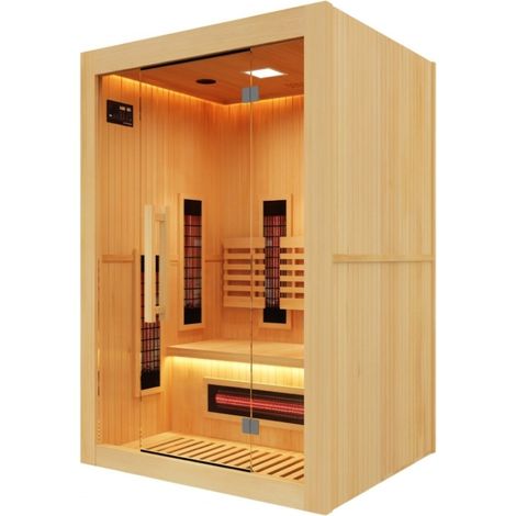 Sauna infrarouge 2 places France Sauna SENSE IR 2