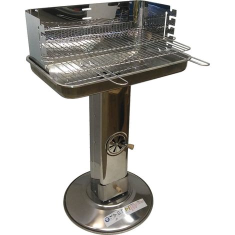 BARBECUE ECUADOR  58X39XH88CM A CARBONELLA CROMATO