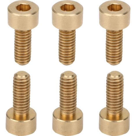 50 Sechskant-Motorhaubenschrauben aus Kupfer, M4x10 Befestigungselemente, Professionelle Hardware für Industriewerkzeuge, 50er-Packung (1/5)