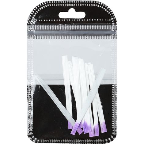 Lot de 10 fibres de verre pour extension d'ongles professionnelle, outil de réparation de manucure en fibre de verre (1/5)