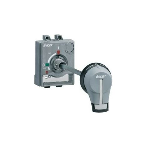 Commande rotative débroch P160 - APPAREILLAGE DE TETE HAGER HXS031H (1/3)