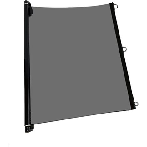 Pare-Soleil de Voiture,Rouleau de Pare-Soleil de Voiture Rétractables Universels,Pare-Soleil Fenêtre de Voiture Rideau Ventouse W70xL150cm (1/4)