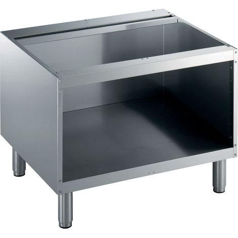 Soubassement ouvert 800 mm inox - Diamond