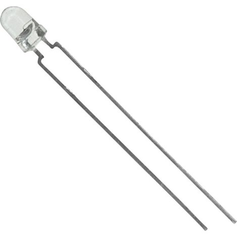 Vishay TLHO4200 LED bedrahtet  Orange Rund 3 mm 10 mcd 44 ° 30 mA 2.4 V