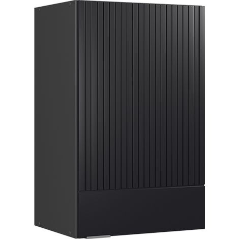 Pensile da cucina Fame-Line, Nero rigato, 45 cm, Vicco