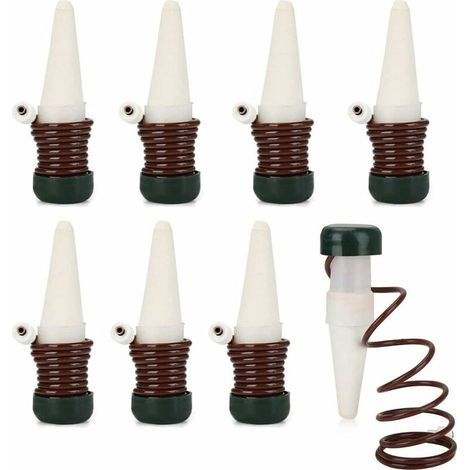 8 pièces Automatique Plante d'irrigation d'eau Distributeur Arrosant Automatique Plantes Irrigation Système Dispositifs d'arrosage d'individu de Plante pour Irrigation de Plante (1/5)