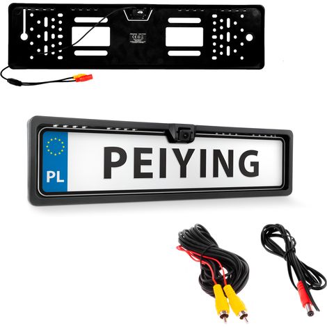 Rückfahrkamera im Kennzeichenhalter 12V HD Peiying (1/5)