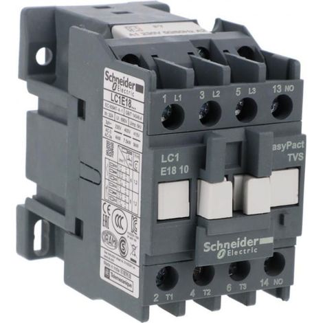Leistungsschütz, Easy TeSys Control, AC-3, 18 A, 3P (1 Schließer), Spule 230 V, 50/60 Hz