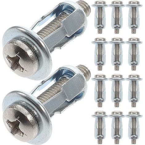 Lot de 20 chevilles à expansion écrou pétale 4 x mm, insert fileté en métal pour ancrage dans les