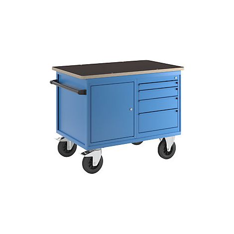 eurokraft pro  Carrello di montaggio  1 armadio  1 cassettiera