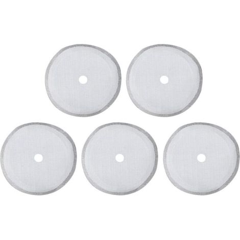 Paquet de 5 filtres de rechange pour presse française, tamis, filtre à café réutilisable en acier inoxydable, accessoire de cafetière amovible (3 tailles en option)(350ml)