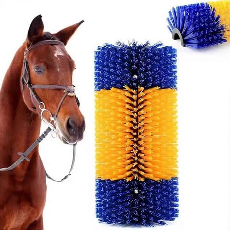 Griffoir en plastique pour animaux, brosse pour le corps des vaches, outil de massage pour le bétail --- (1/5)