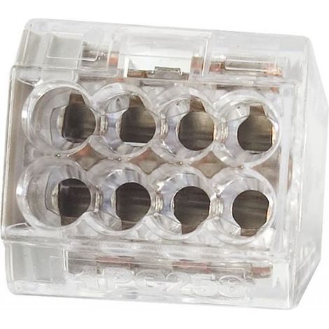 Connecteurs rapides - 8 x 2,5 mm² - Tension 450 V - Connexion électrique - Neufs (1/2)