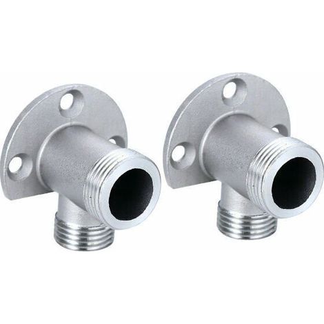 BUNTHAUS Kit d'installation pour système de douche extérieure qui relie les tuyaux aux robinets exposés. Mitigeur thermostatique.