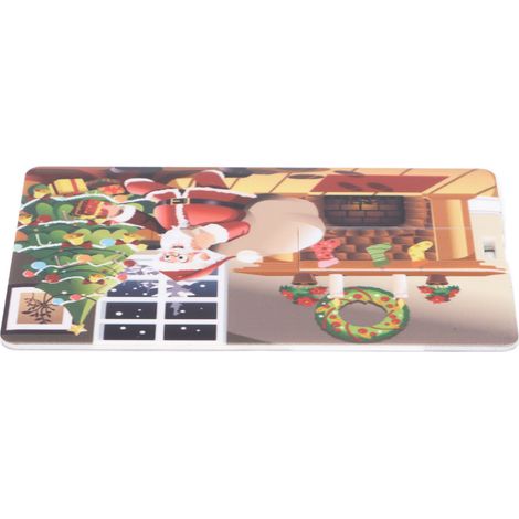 Clé USB 2.0 Cadeau de Noël Original 16GB - Stockage Amusant en Forme de Père Noël (1/5)
