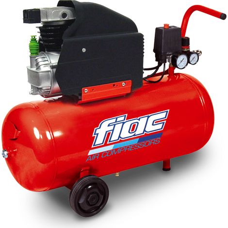 Compressore aria elettrico coassiale 50 lt Fiac Cosmos 255 1,5Kw Pressione 8 bar (1/7)