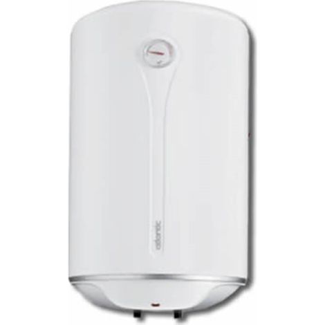 Scaldabagno Elettrico 50 Litri Verticale Scaldacqua con Resistenza Termostato (1/2)