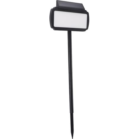 Panneau lumineux solaire pour maison, 3 couleurs, LED, adresse, étanche IP65, rotation à 360°, numéro de maison lumineux pour jardin et cour (1/5)
