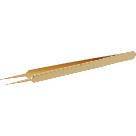Pinzas de acero aleado de punta fina, herramienta antimagnética para reparación y mantenimiento de aparatos electrónicos. (1/5)