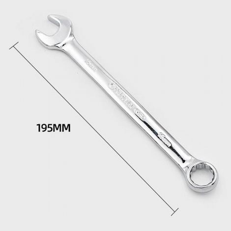 Clé mixte 15 mm, 1 pièce, argent (1/4)