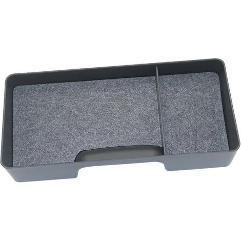 Boîte de rangement arrière pour pare-brise de voiture, noire, pour porte-lunettes Byd Atto 3 (1/5)