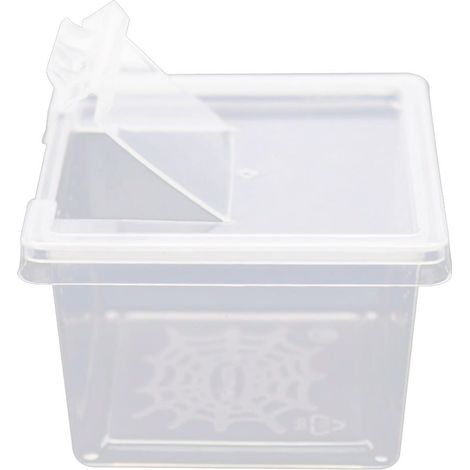 Behälter mit Belüftung und Klappe 6,5x6,5x4,5cm Mini "Braplast" (1/5)