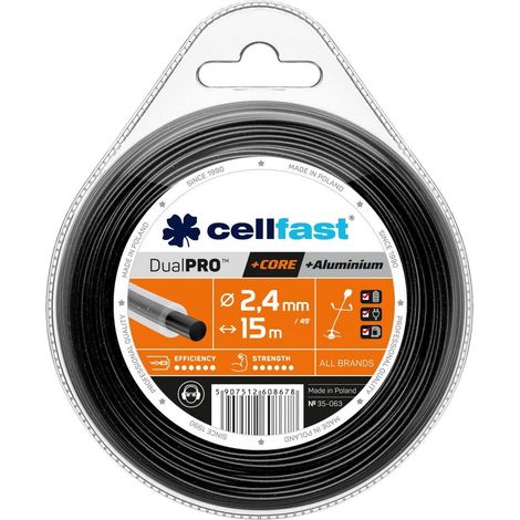 Cellfast Dual PRO hilo de corte 2,4 mm 15 metros (1/3)
